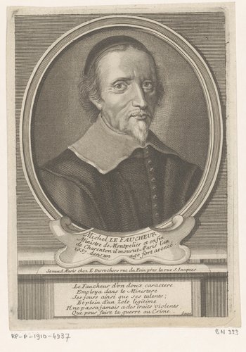 Portret van Michel le Faucheur