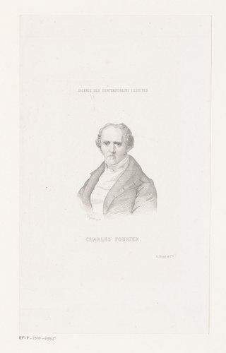 Portret van Charles Fourier