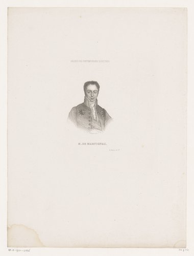 Portret van Jean Baptiste Gay, viscomte de Martignac