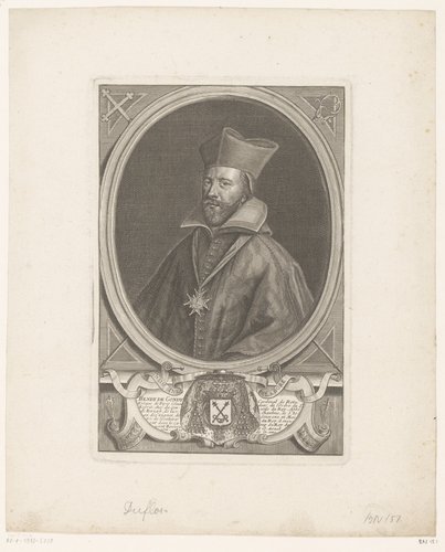Portret van Henri de Gondi