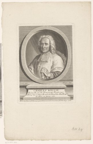 Portret van Charles Rollin