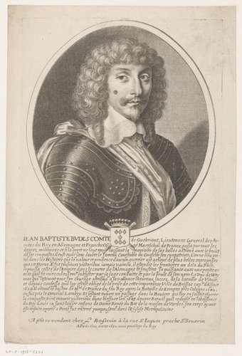 Portret van Jean-Baptiste Budes de Guébriant