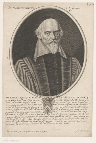Portret van Jacques Pinon