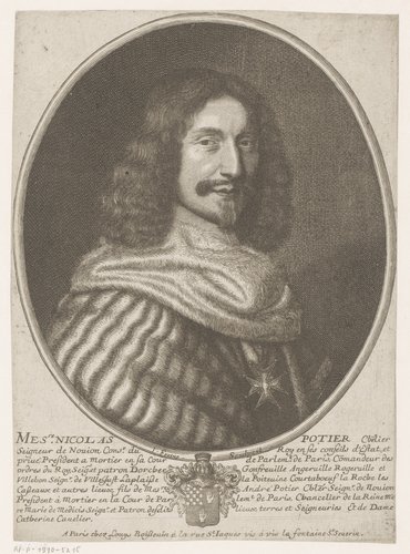 Portret van Nicolas Potier de Novion
