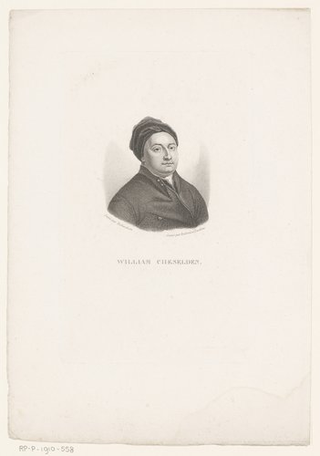 Portret van William Cheselden
