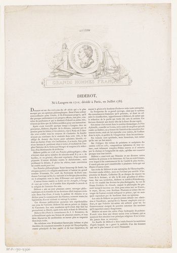 Galerij van penningen met Franse grootheden