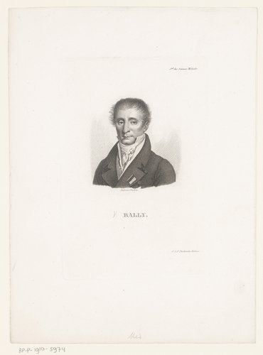 Portret van François-Victor Bally
