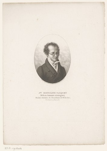Portret van Hippolyte Cloquet