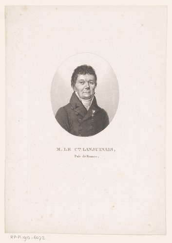Portret van Jean-Denis Lanjuinais by Ambroise Tardieu