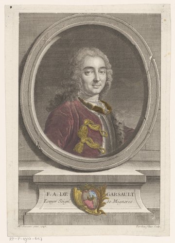 Portret van François Alexandre de Garsault