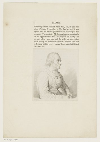 Portret van Monsieur Langevin