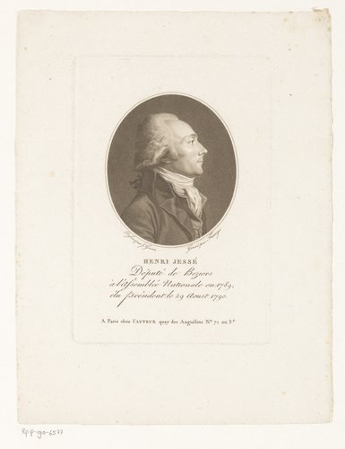 Portret van Joseph-Henri baron de Jessé