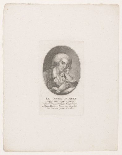 Portret van Louis-Abel Beffroy de Reigny