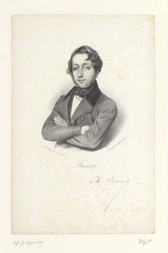 Portret van de filosoof Charles de Rémusat