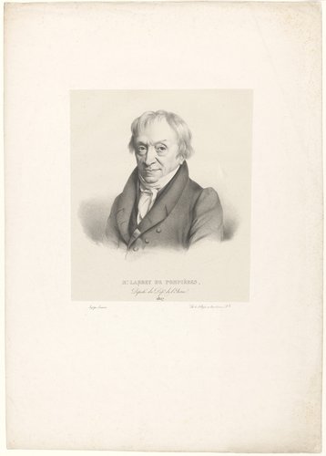 Portret van de politicus Guillaume-Xavier Labbey de Pompières by Alexandre Cheyère