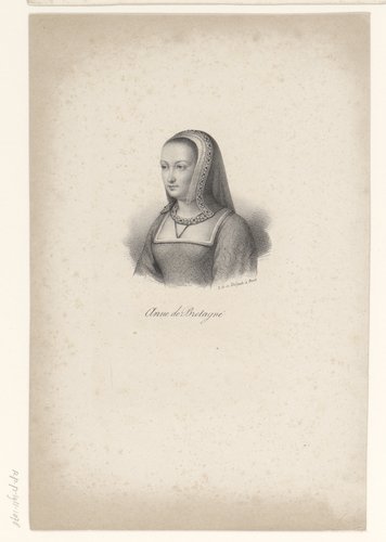 Anne de Bretagne by anonymous; veuve Delpech (Naudet)
