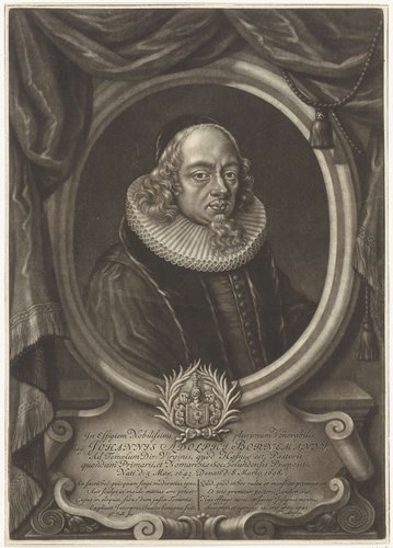 Portret van Johann Adolph Bornemann