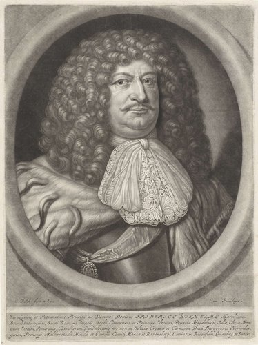 Portret van Frederik Willem van Brandenburg