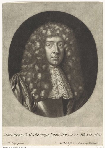 Portret van Jacobus II, koning van Engeland