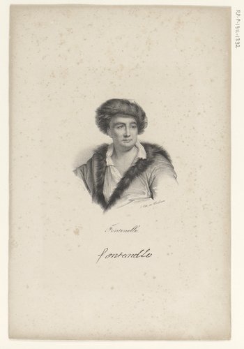 Portret van Bernard le Bovier de Fontenelle by anonymous; veuve Delpech (Naudet)