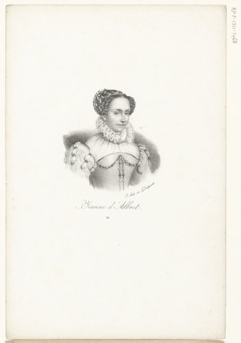 Jeanne d'Albret by anonymous; veuve Delpech (Naudet)