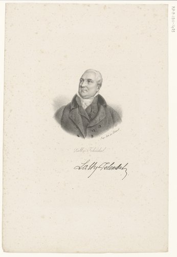 Trophime Gerard Lally-Tollendal by anonymous; veuve Delpech (Naudet)