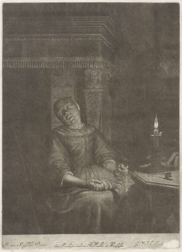 Slapende vrouw