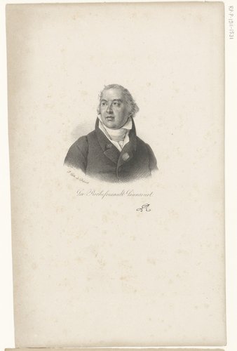 Portret van François XII de La Rochefoucauld-Liancourt by anonymous; veuve Delpech (Naudet)