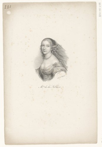 M.me de la Sablière by anonymous; veuve Delpech (Naudet)