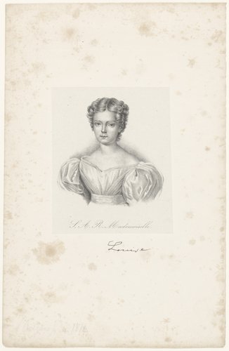 Portret van Louise Maria van Frankrijk