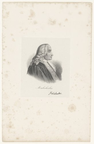 Portret van Chrétien-Guillaume de Lamoignon de Malesherbes by anonymous; veuve Delpech (Naudet)