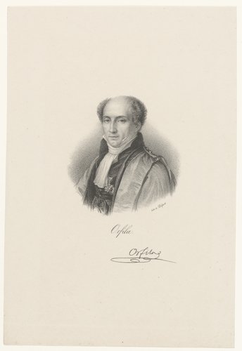 Portret van Mathieu Orfila
