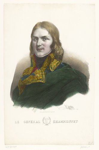 Portret van Jean-Étienne Championnet