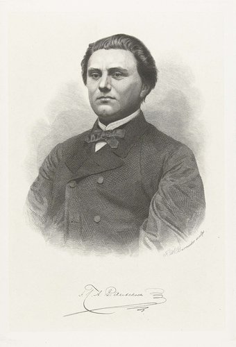 Portret van Frederik Karel Antonius Pantekoek