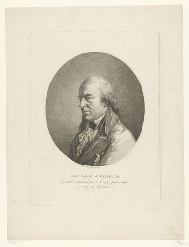 Portret van Johann Knesevich von Szent-Helena