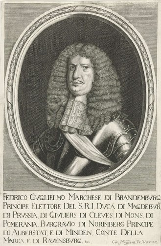 Portret van keurvorst Frederik Willem van Brandenburg