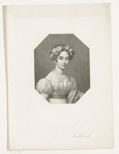 Portret van Elisabeth Ludovika van Beieren