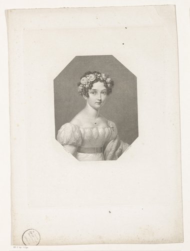 Portret van Elisabeth Ludovika von Bayern