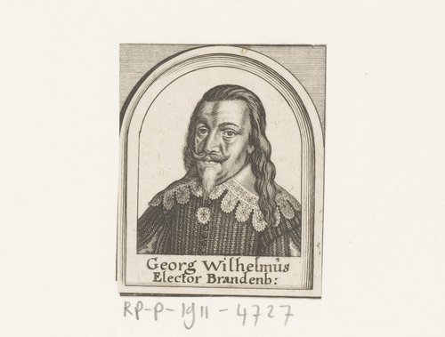 Georg Wilhelm keurvorst van Brandenburg by Matthäus Merian (I)