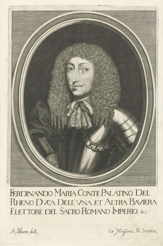 Portret van Ferdinand Maria van Beieren
