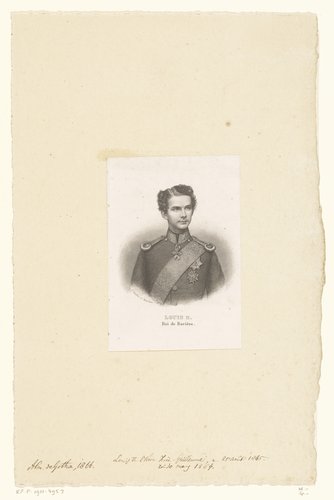 Portret van Ludwig II van Beieren