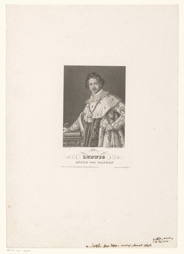 Portret van Lodewijk I van Beieren