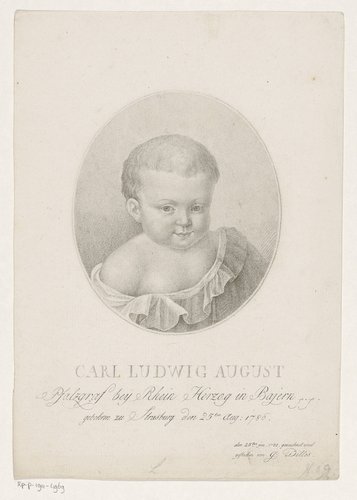 Portret van Ludwig I
