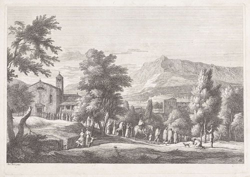 Landschappen naar Marco Ricci