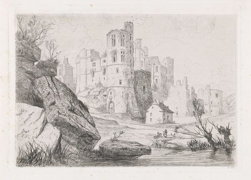 Ruïne van het kasteel van Beaufort