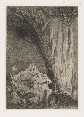 Zaal in de grotten van Han