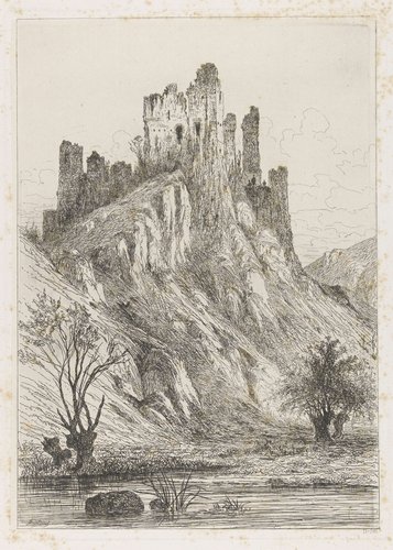 Ruïne van het kasteel van Montaigle