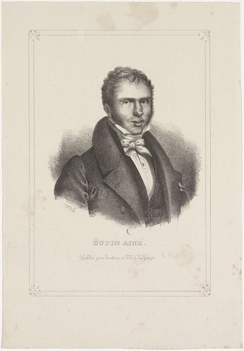 Portret van André Marie Jean Jacques Dupin by Wilhelmus Cornelis Chimaer van Oudendorp