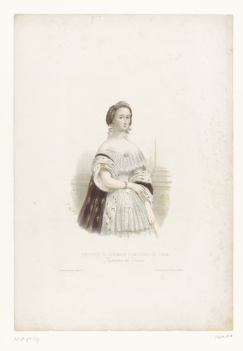 Portret van Eugénie de Montijo