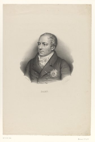 Portret van de staatsman en dichter Pierre Daru